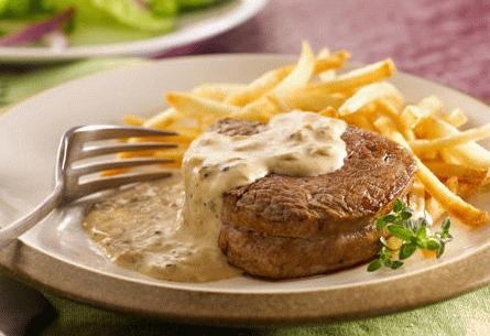 Ricetta: Medaglioni di manzo al cognac