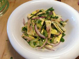 Ricetta: Insalata di sedano e carciofini