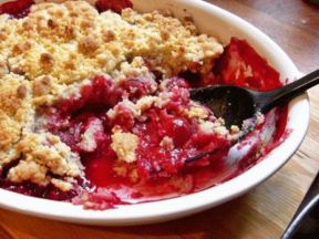 Ricetta: Crumble alle ciliegie