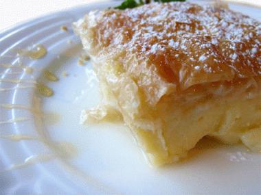 Ricetta: Galaktoboureko (torta greca di latte e semolino)