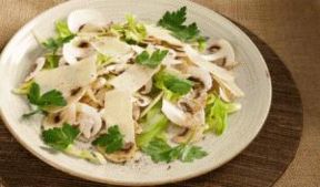 Insalate di funghi crudi: alcune ricette