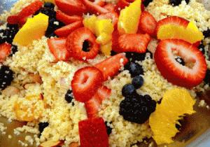 Ricetta: Couscous dolce con la frutta