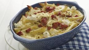 Ricetta: Pasta con sugo di prosciutto e ricotta