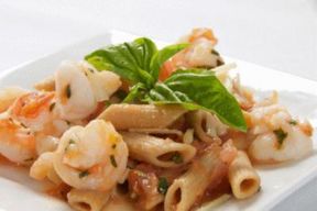 Ricetta: Penne e gamberetti