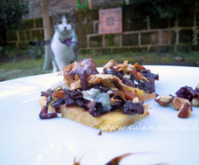 Polentine al radicchio!