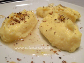 Quenelle di polenta…dolce!