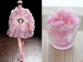 ALEXANDER McQUEEN AI 2012-13 / DOPO-CENA ALLO CHAMPAGNE ROSE’