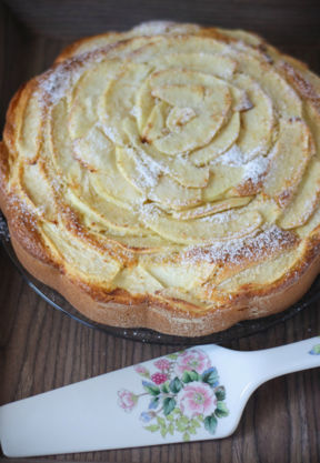 Torta di mele e cocco