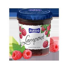 Rotolo con confettura di lamponi