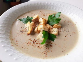 Vellutata di funghi e patate