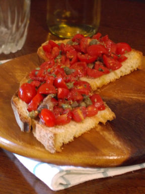 Bruschetta pantesca