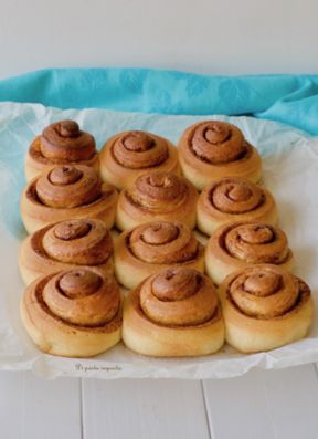 Cinnamon rolls (Kanelbull) vegan con lievito madre