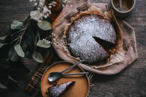 Torta al cioccolato senza zucchero