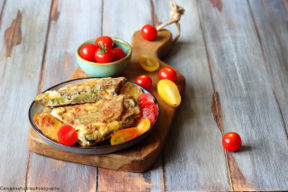 Frittata di carciofi e emmental