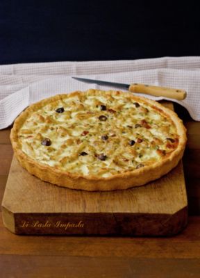 Quiche di cavolfiore e yogurt con pasta frolla salata