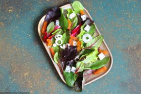 Spinacini, albicocche secche e gorgonzola