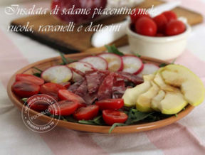 INSALATA DI SALAME PIACENTINO MULTICOLORE