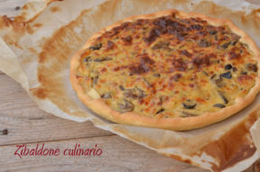 Torta salata ai funghi