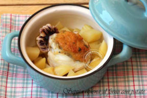 SEPPIA RIPIENA AL FORNO CON PATATE