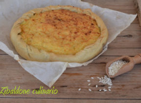 Torta di riso genovese