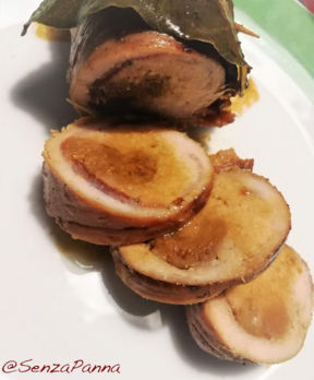 Involtini di tacchino ai fichi secchi. senza glutine La ricetta del lunedì.