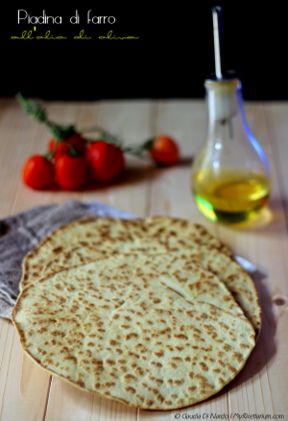 Piadina di farro all'olio di oliva