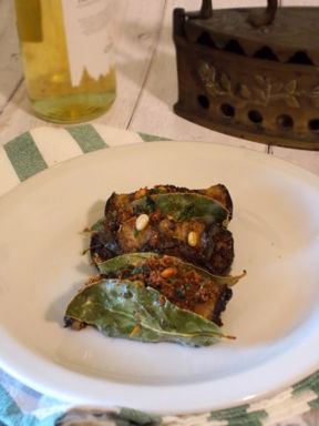 Melanzane a beccafico