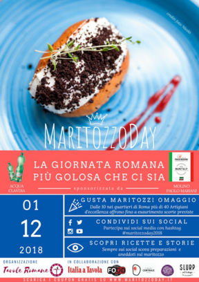 Maritozzo day 2018, con Tavole Romane.