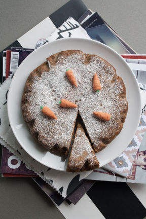 Torta di carote gluten-free / Gluten-free carrot cake recipe