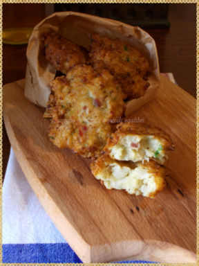 Frittelle di cavolfiore e bresaola