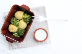 Polpette di pollo con i Broccoli