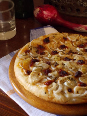 Focaccia con cipolla di Tropea e ‘Nduja