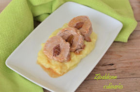 Filetto di maiale con Coppa Piacentina Dop e albicocche essiccate