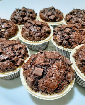 Muffin al cioccolato di lucake