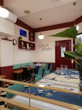 Ristorante di gelato, Gelato d'essai di Geppy Sferra, Roma