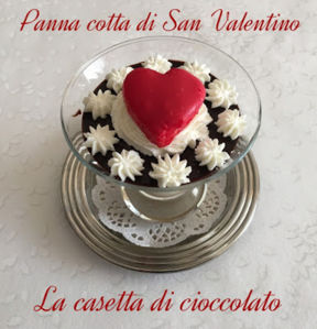 Panna cotta di San Valentino 2018