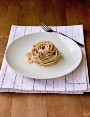 Pesto di radicchio e topinambur