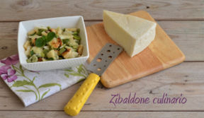 Fave e Pecorino Romano DOP in insalata