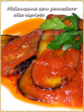 Melanzane con pomodoro alla cipriota