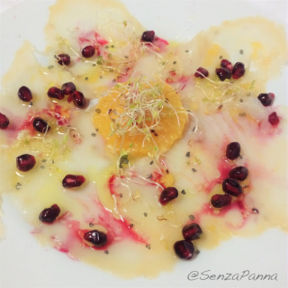 Carpaccio di baccalà. La ricetta del lunedì