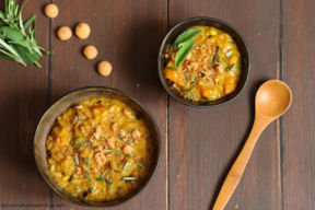 Risotto con la zucca, Lapsang Souchong