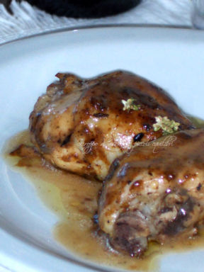 Coscette di pollo alla senape di Digione e limone