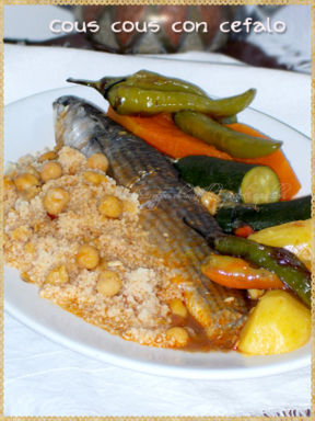 Cous cous con cefalo