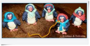 PINGUINI IN PASTA DI ZUCCHERO