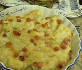 Cavolfiore gratinato, ricetta semplice