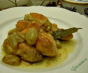 Pollo all’uva