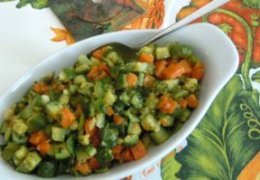 Carote e zucchine trifolate