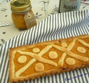 Crostata di marmellata di arance