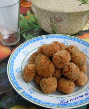 Polpettine di melanzane