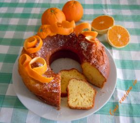 Ciambella di yogurt all’arancia